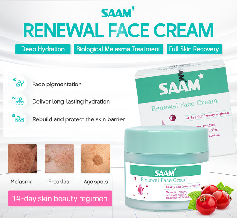 Saam 50g Renewal Face Cream For Melasma And Freckles Treatment 50g