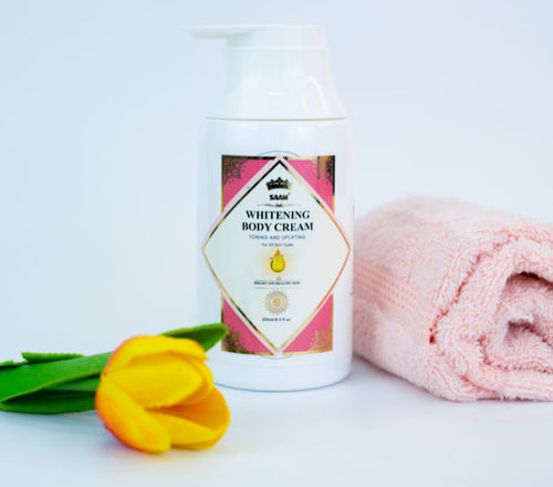 SAAM Whitening Body Cream for Radiant Body Skin 250ml