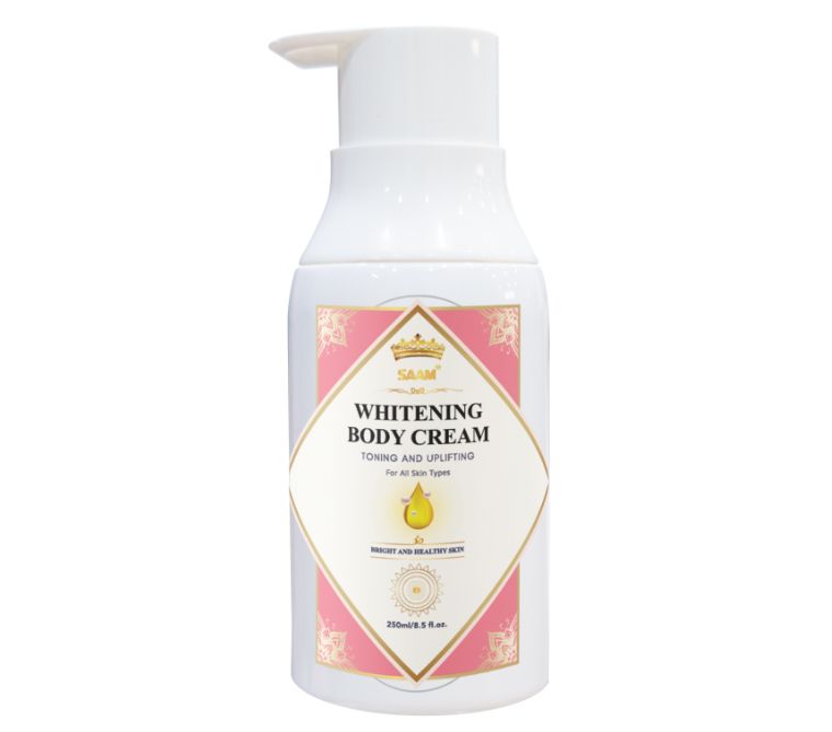 SAAM Whitening Body Cream for Radiant Body Skin 250ml
