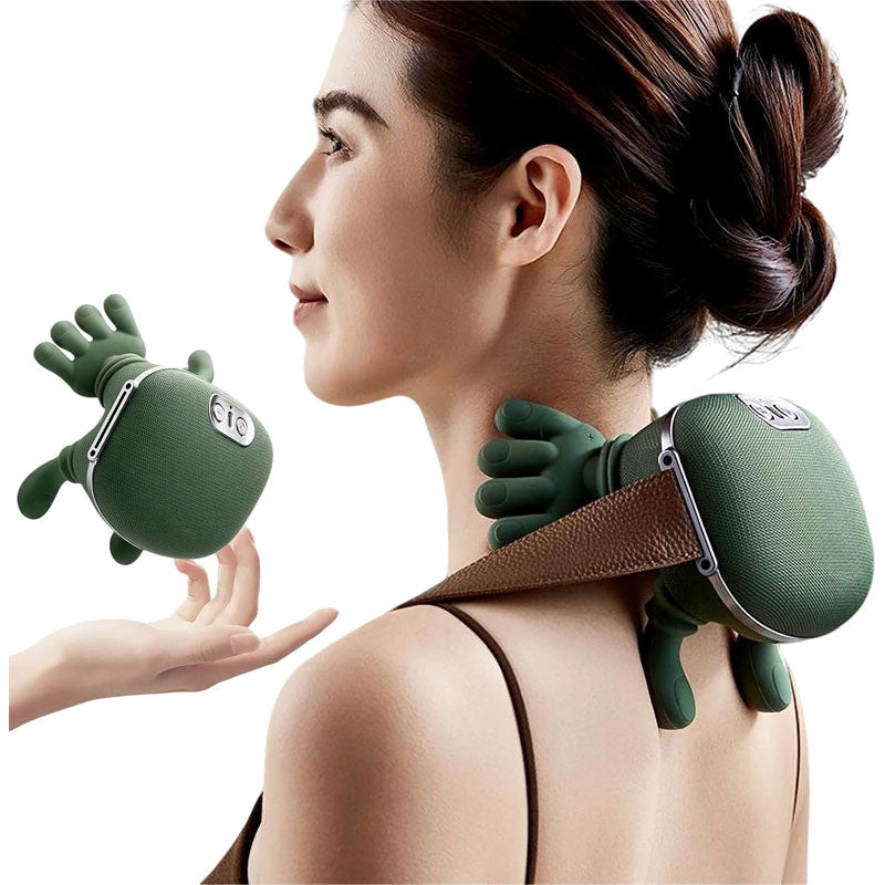 Neck and Shoulder Pro Hands Electric Kneading Massager, USB C Rechargeable
