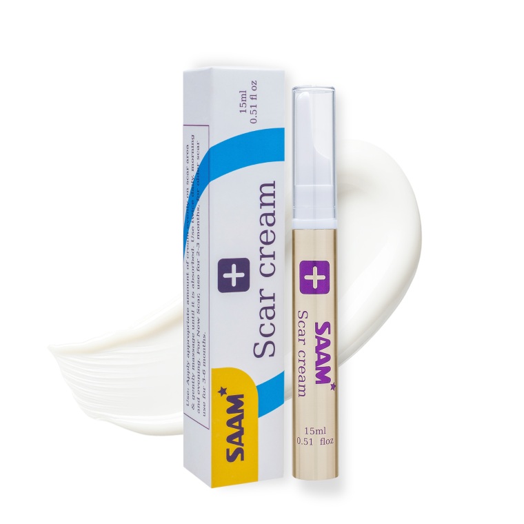 SAAM Scar Cream Fade Minor Scars & Achieve Even Skin Tone 15g